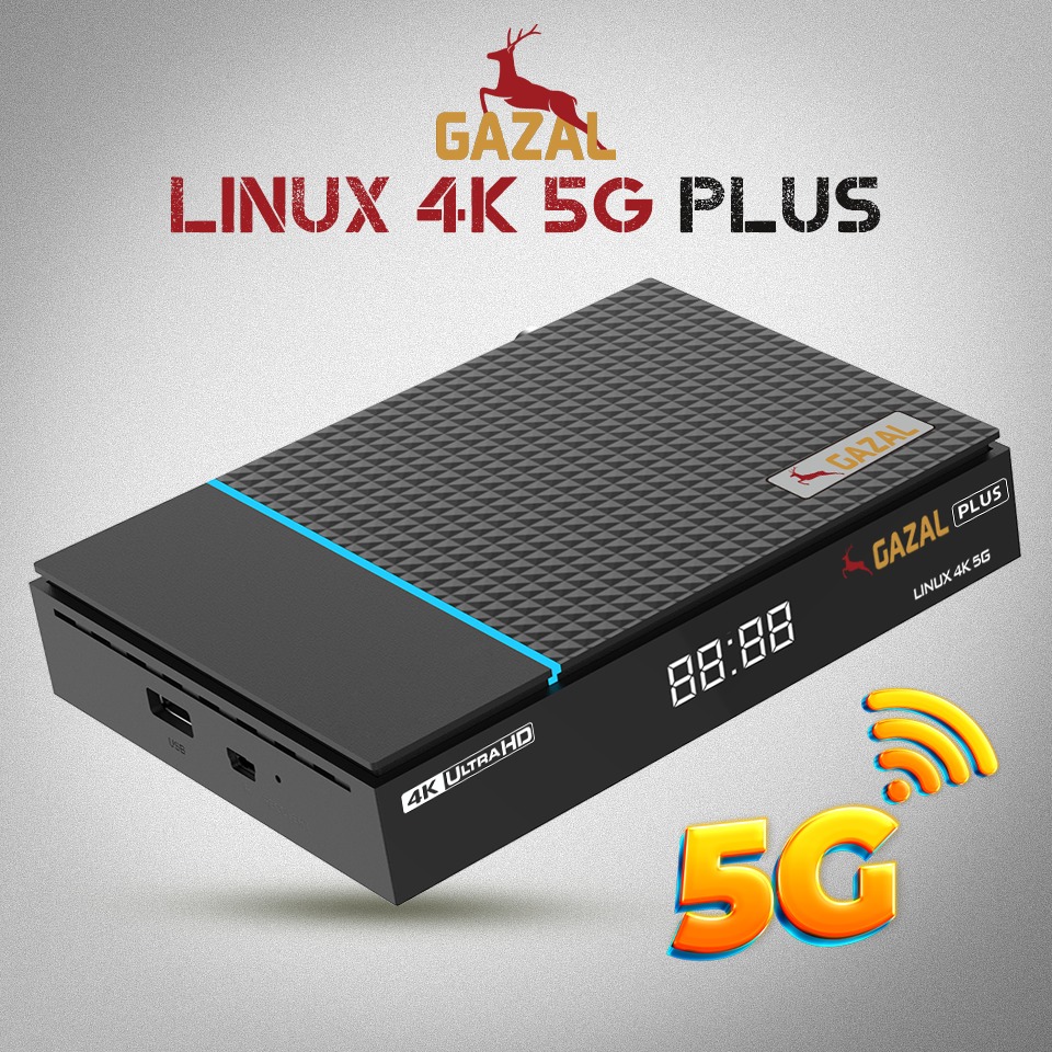 Gazal LINUX 4K PLUS